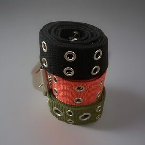 3 Canvas Belt